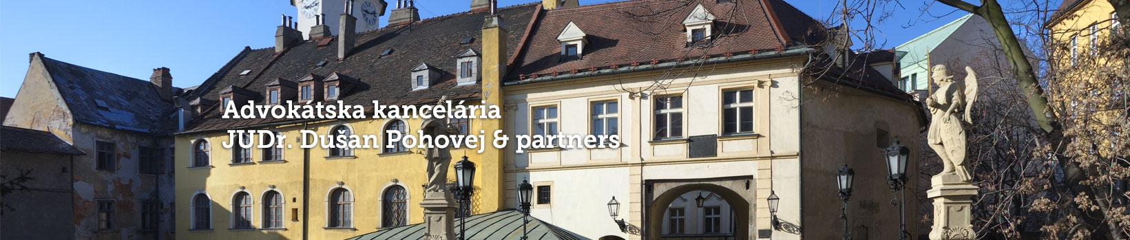 Advokátska kancelária JUDr. Dušan Pohovej & Partners